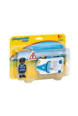 Playmobil 1.2.3 Police Car