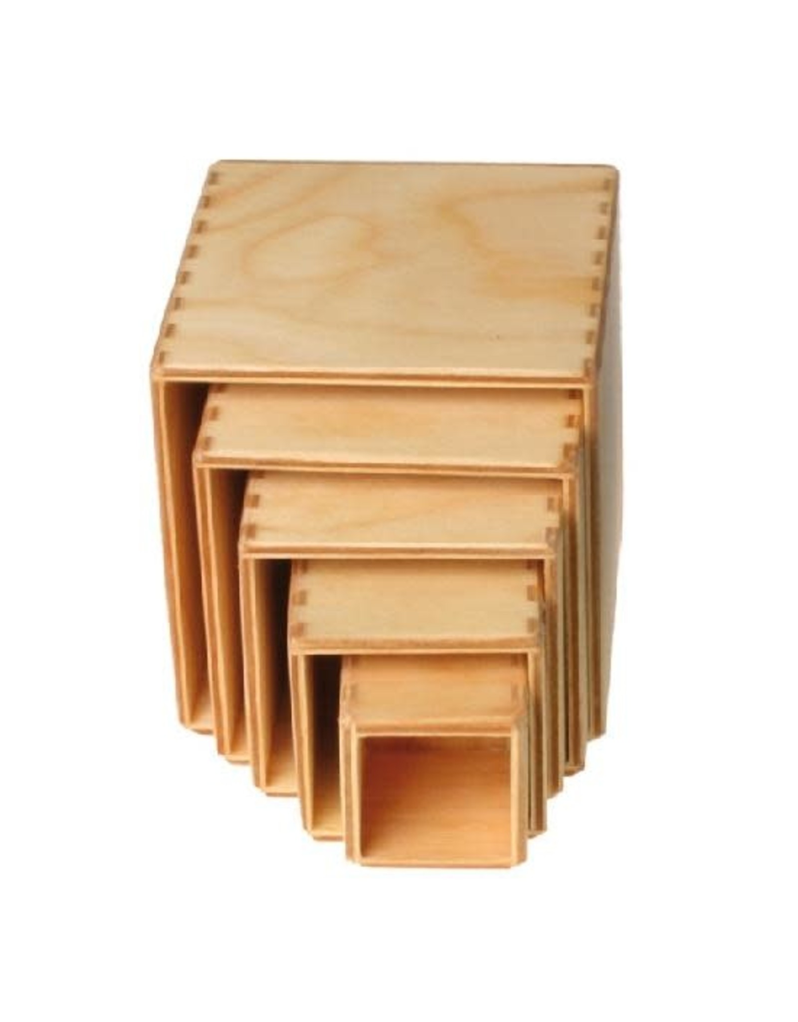 Grimm's Spiel & Holz Design Small Stacking Boxes Natural
