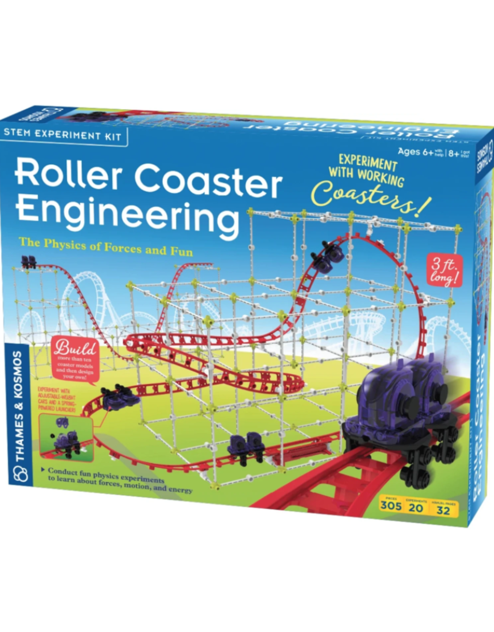 Thames & Kosmos Roller Coaster Engineering