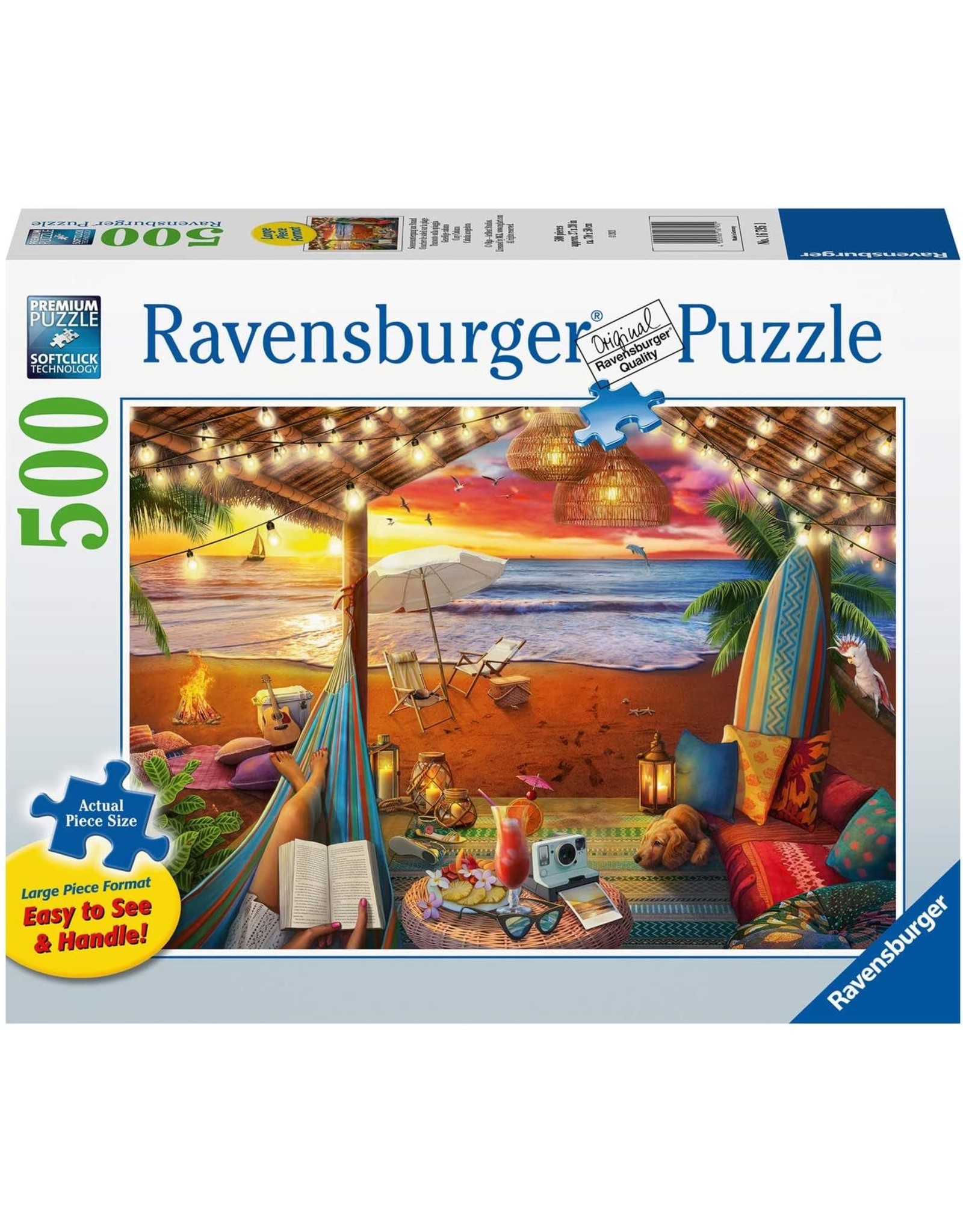 Ravensburger 500 pcs. Cozy Cabana Puzzle