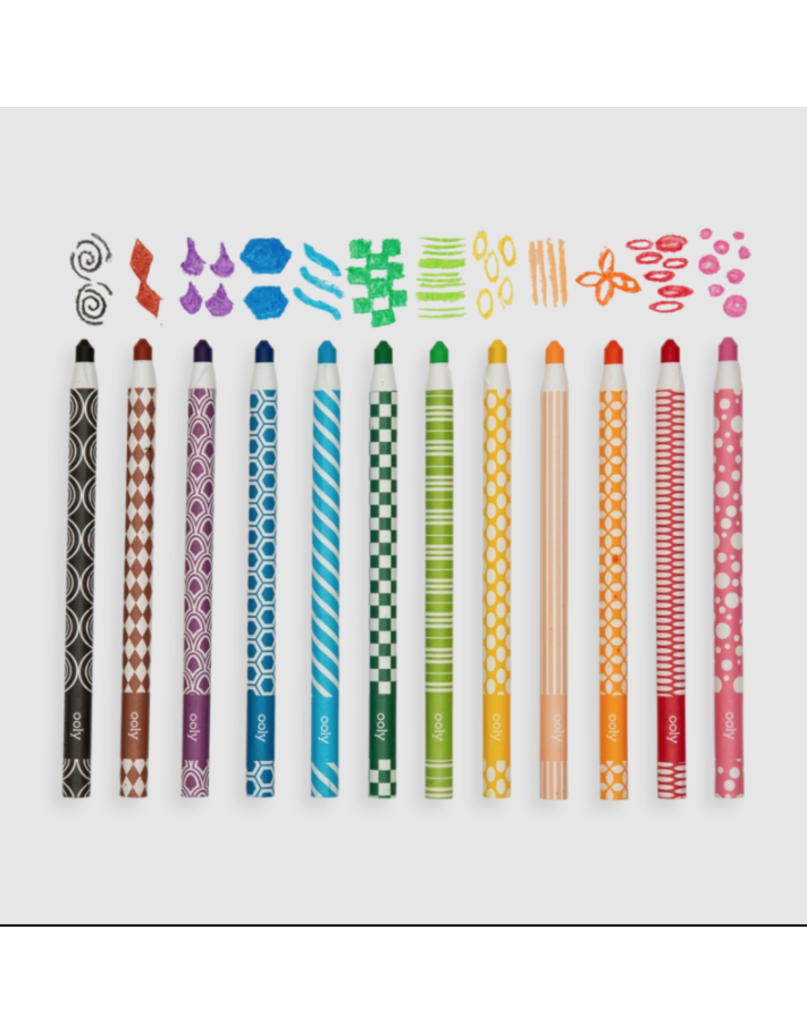 Ooly Color Appeal Crayons Set of 12