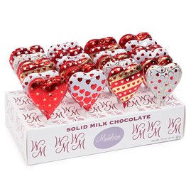 anDea Chocolates Foiled Milk Chocolate Valentine Pops