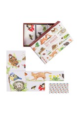 Moulin Roty The Gardener, Animals Domino Puzzle