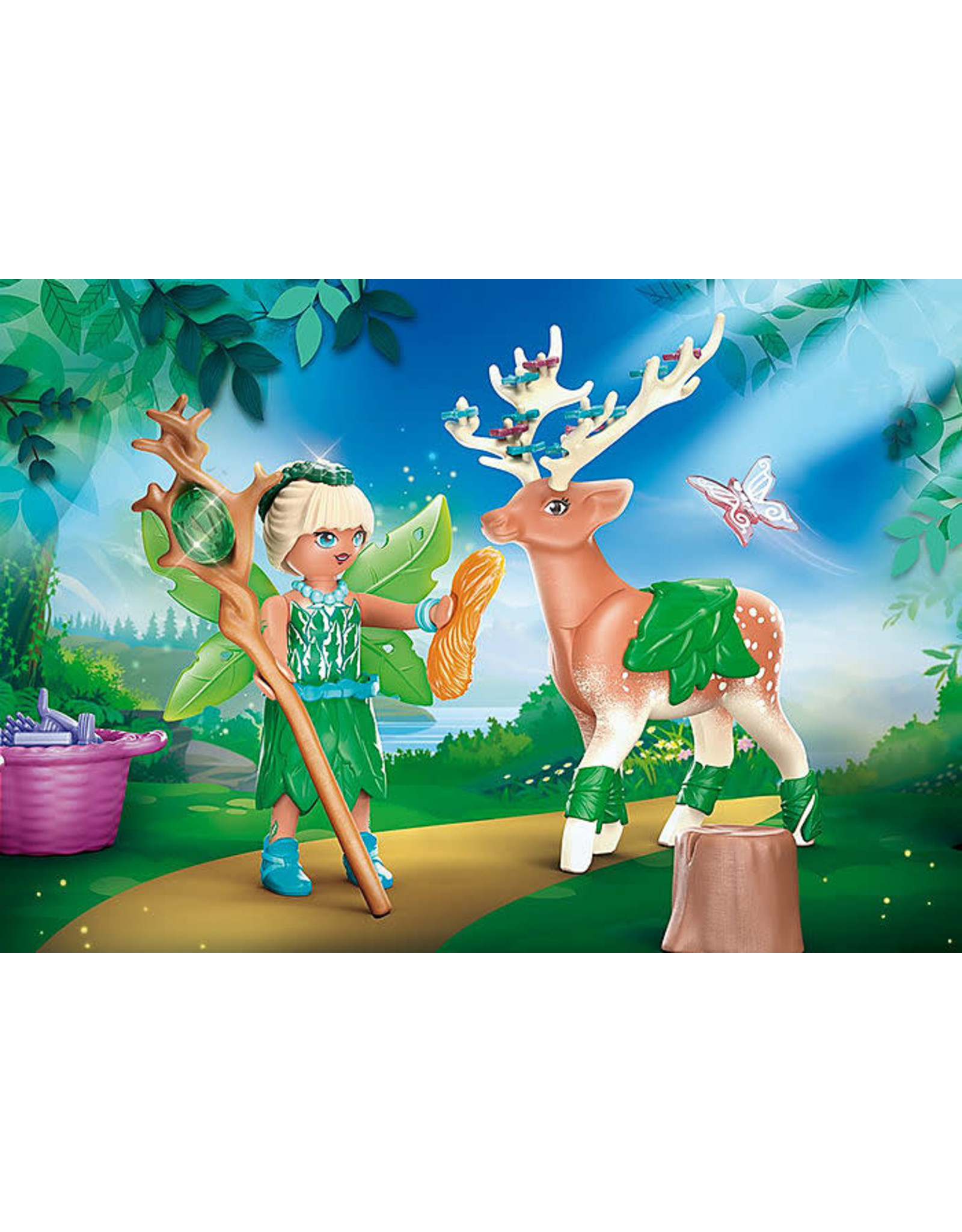 Playmobil Forest Fairy with Soul Animal