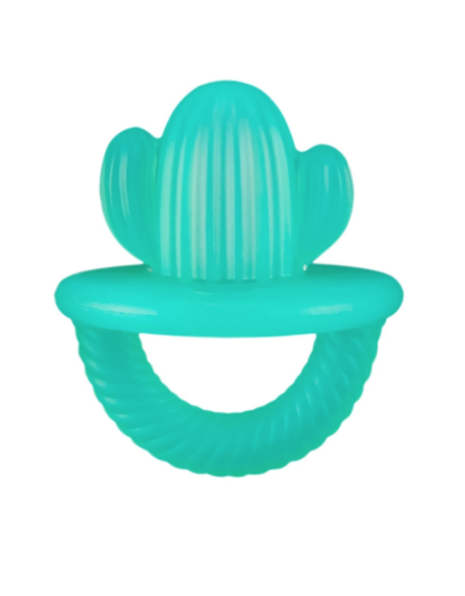 Itzy Ritzy Teensy Teether Soothing Silicone Teether, Cactus