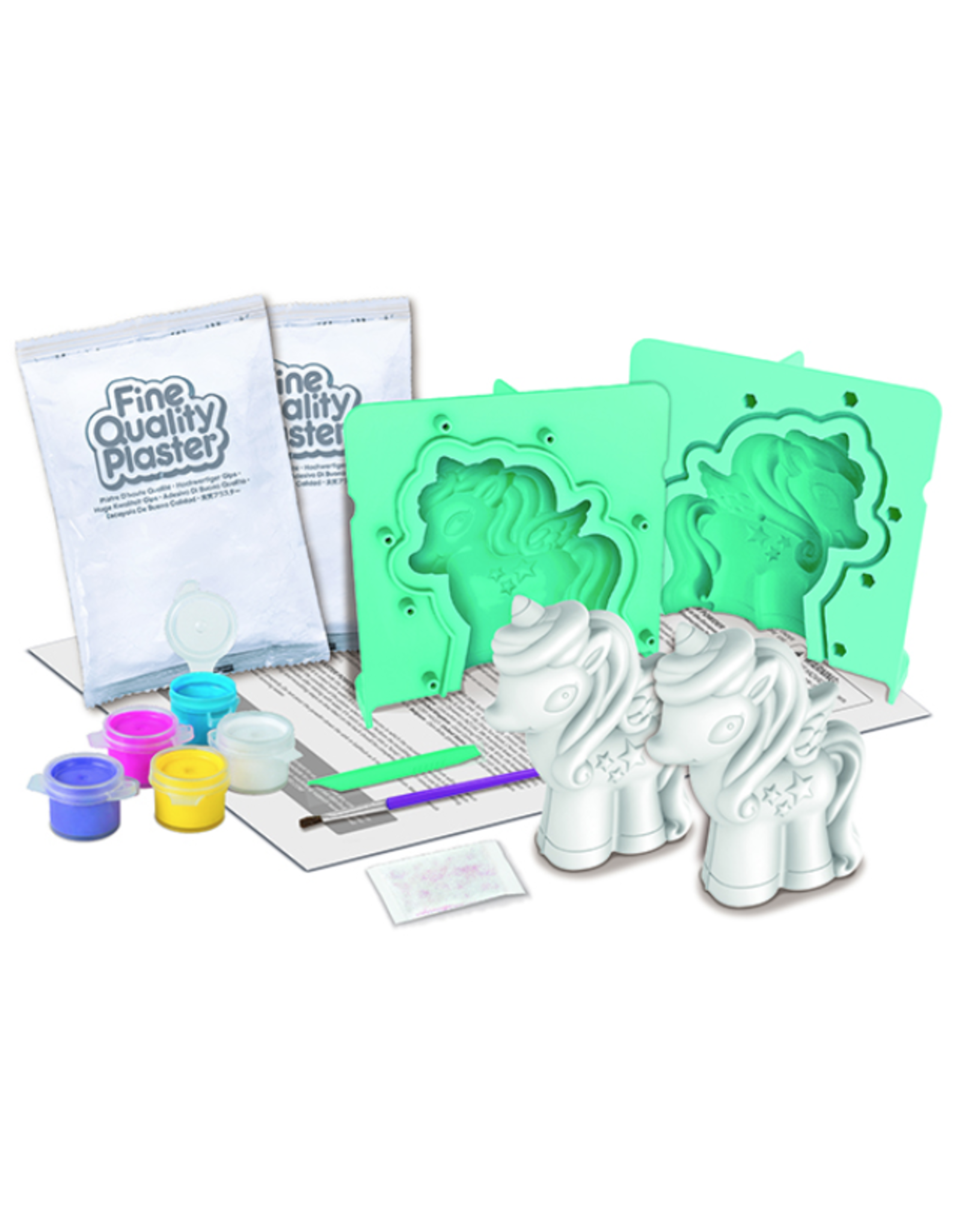 4M 3D Mould & Paint Glitter Unicorn