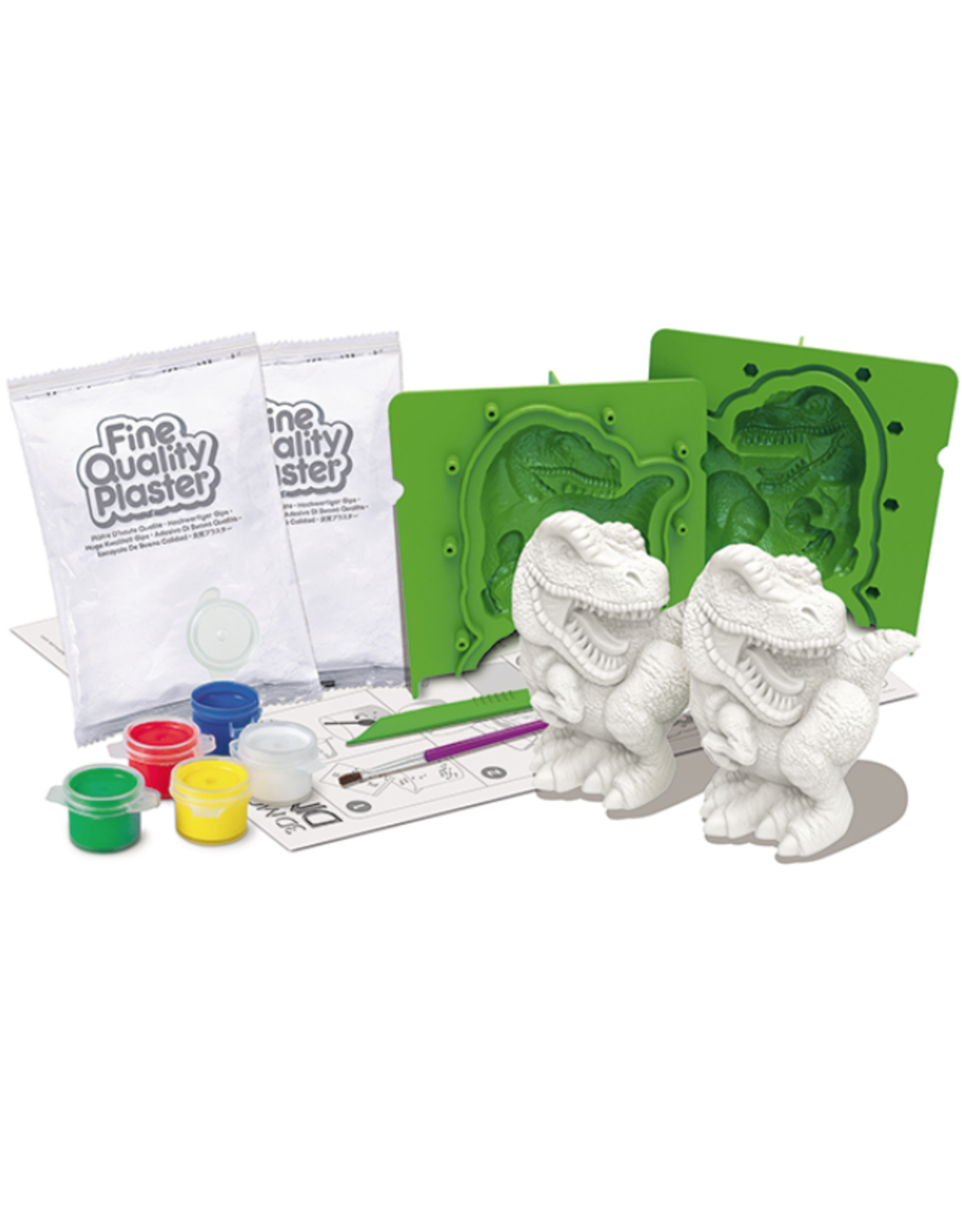 4M 3D Mould & Paint Dinosaurs