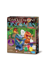 4M 3D Mould & Paint, Dinosaurs