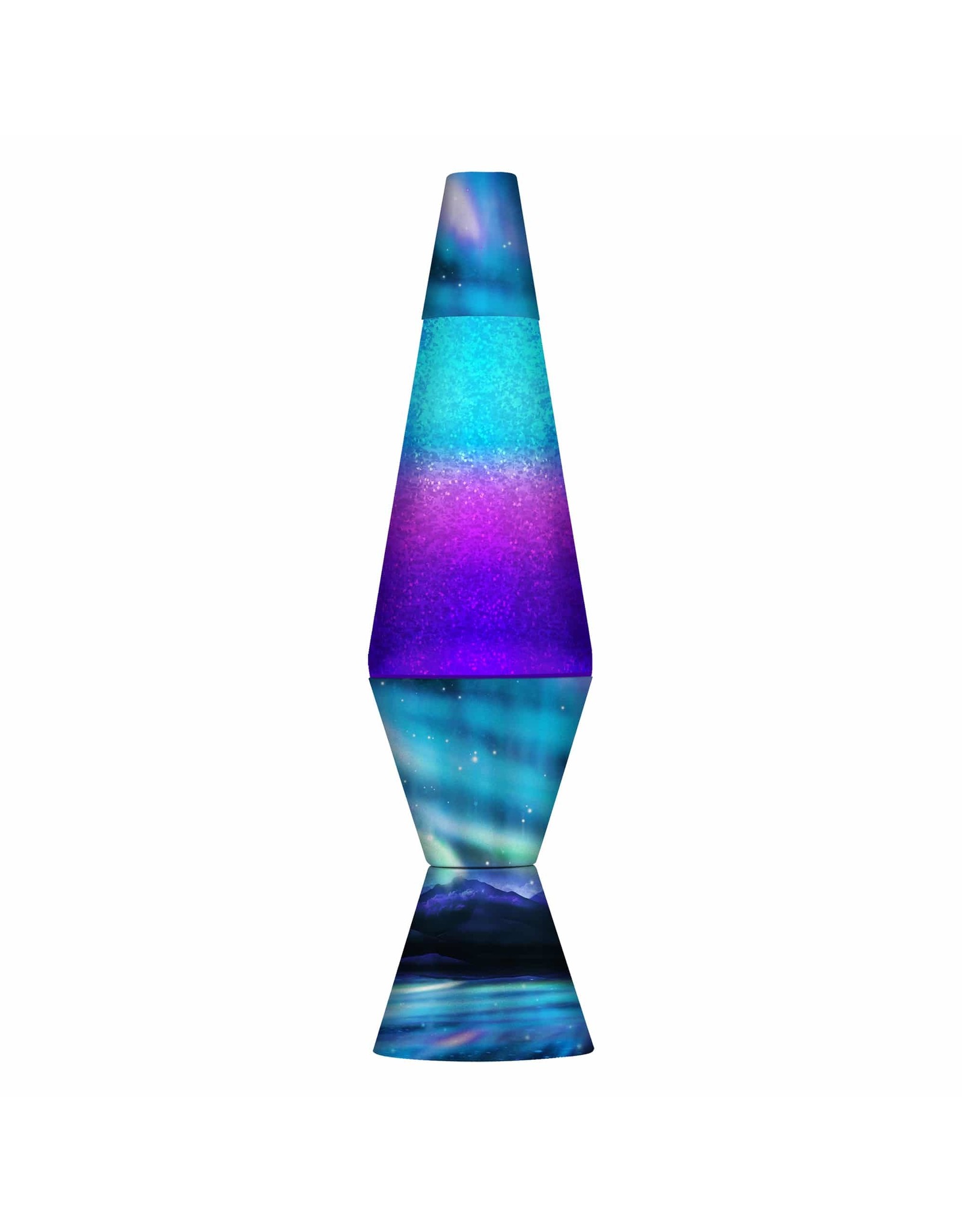 Schylling 14.5" Lava Lamp, Colormax Northern Lights Glitter