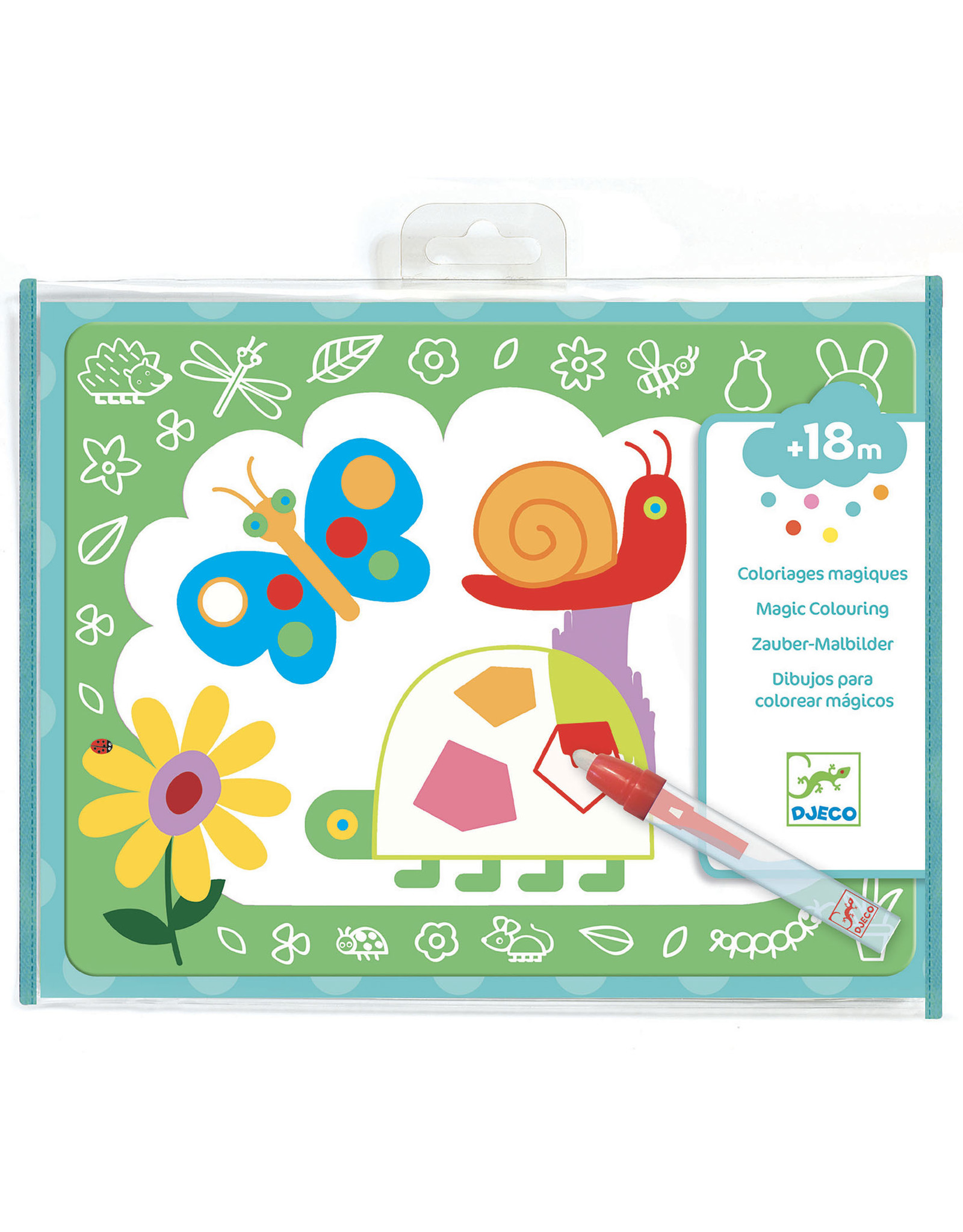 Djeco Magic Colouring Magic Scribbles