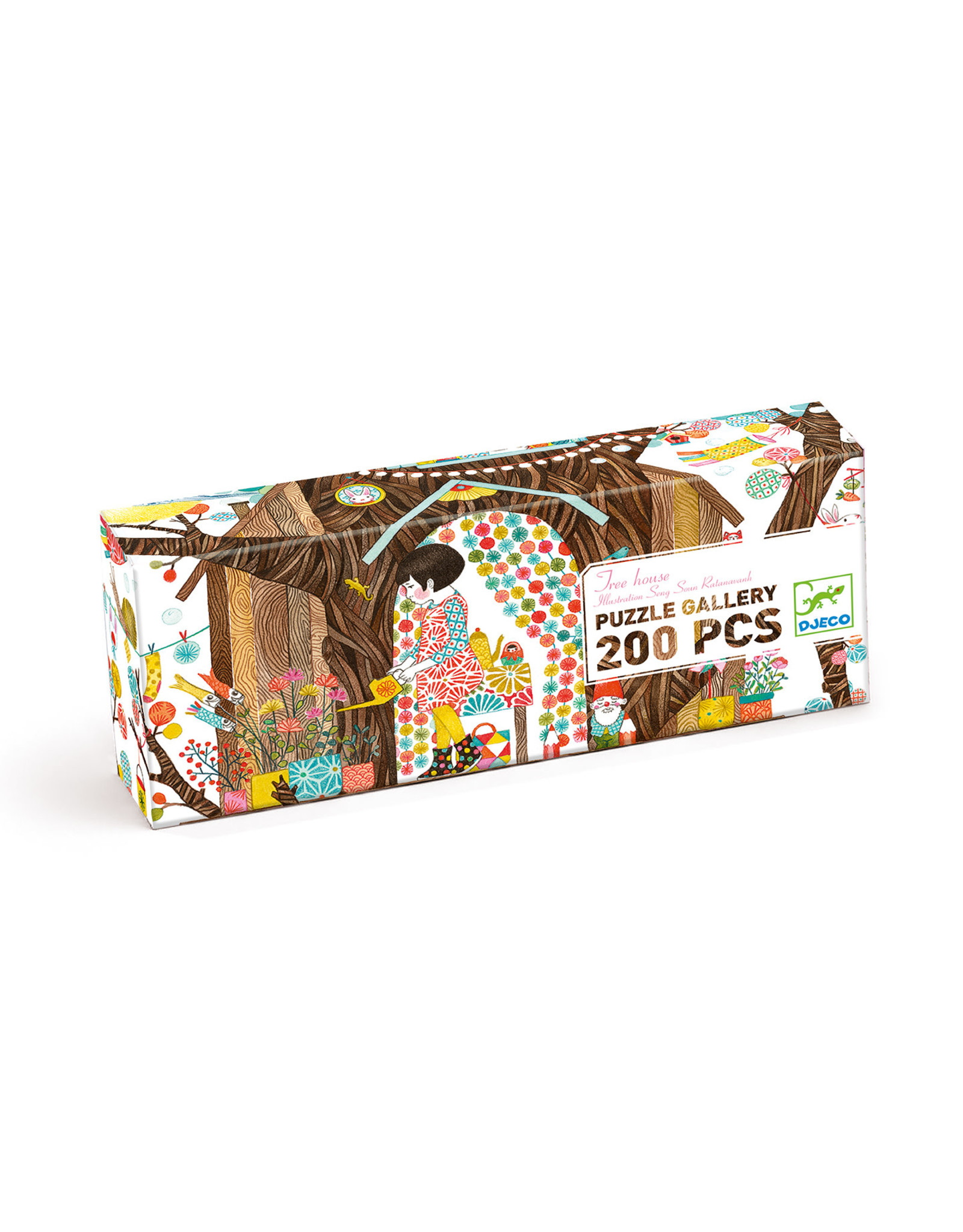 Djeco 200 pcs. Gallery Puzzle Tree House