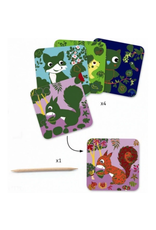 Djeco Scratch Cards Country Creatures