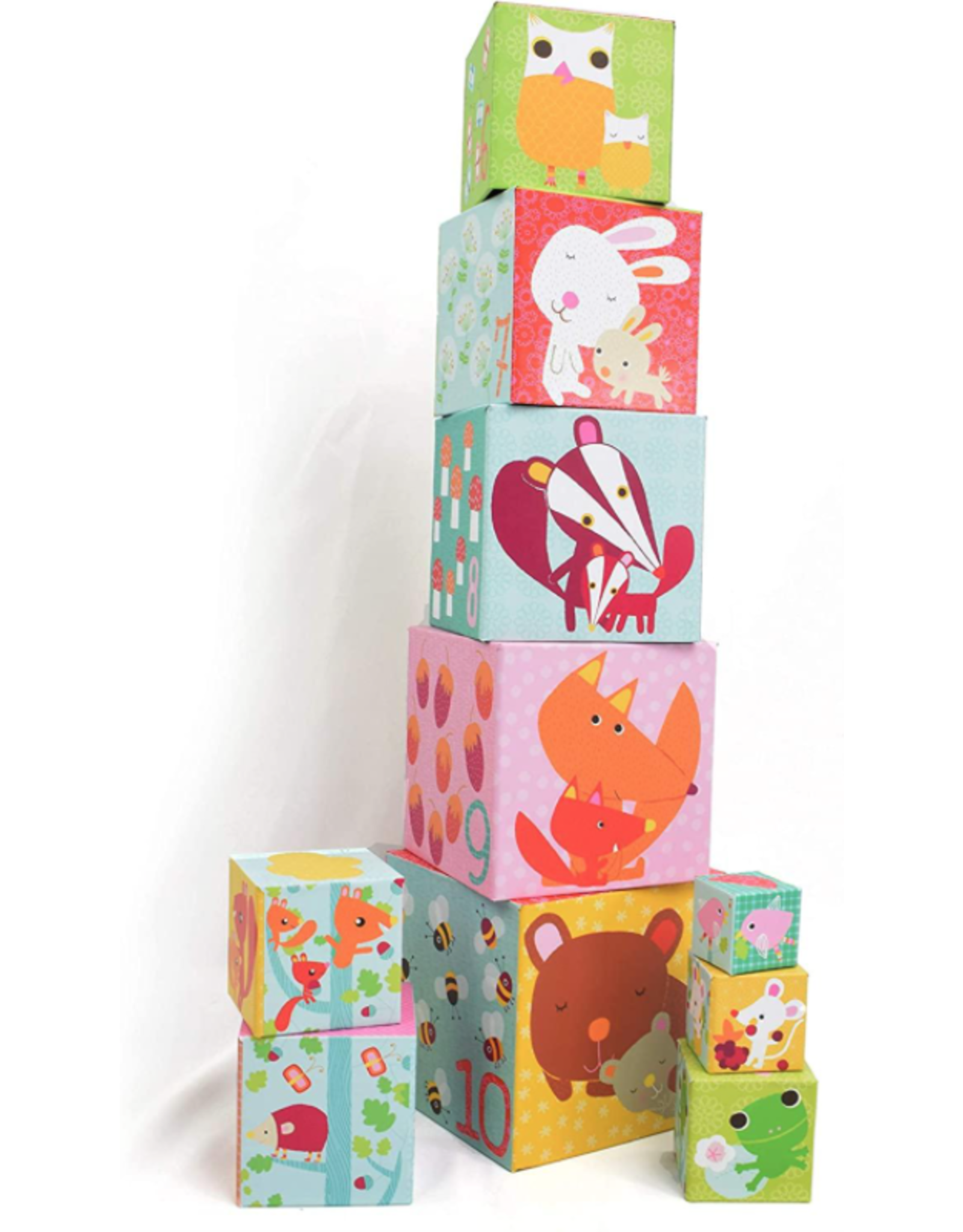 Djeco Stacking Cubes Forest