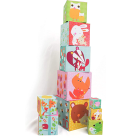 Djeco Stacking Cubes Forest