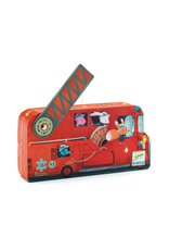 Djeco 16 Pieces Silhouette Puzzle The Fire Truck
