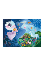 Djeco 36 Piece Silhouette Puzzle the Fairy & the Unicorn