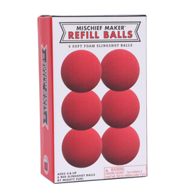 Mighty Fun Mischief Maker Refill Balls, Red