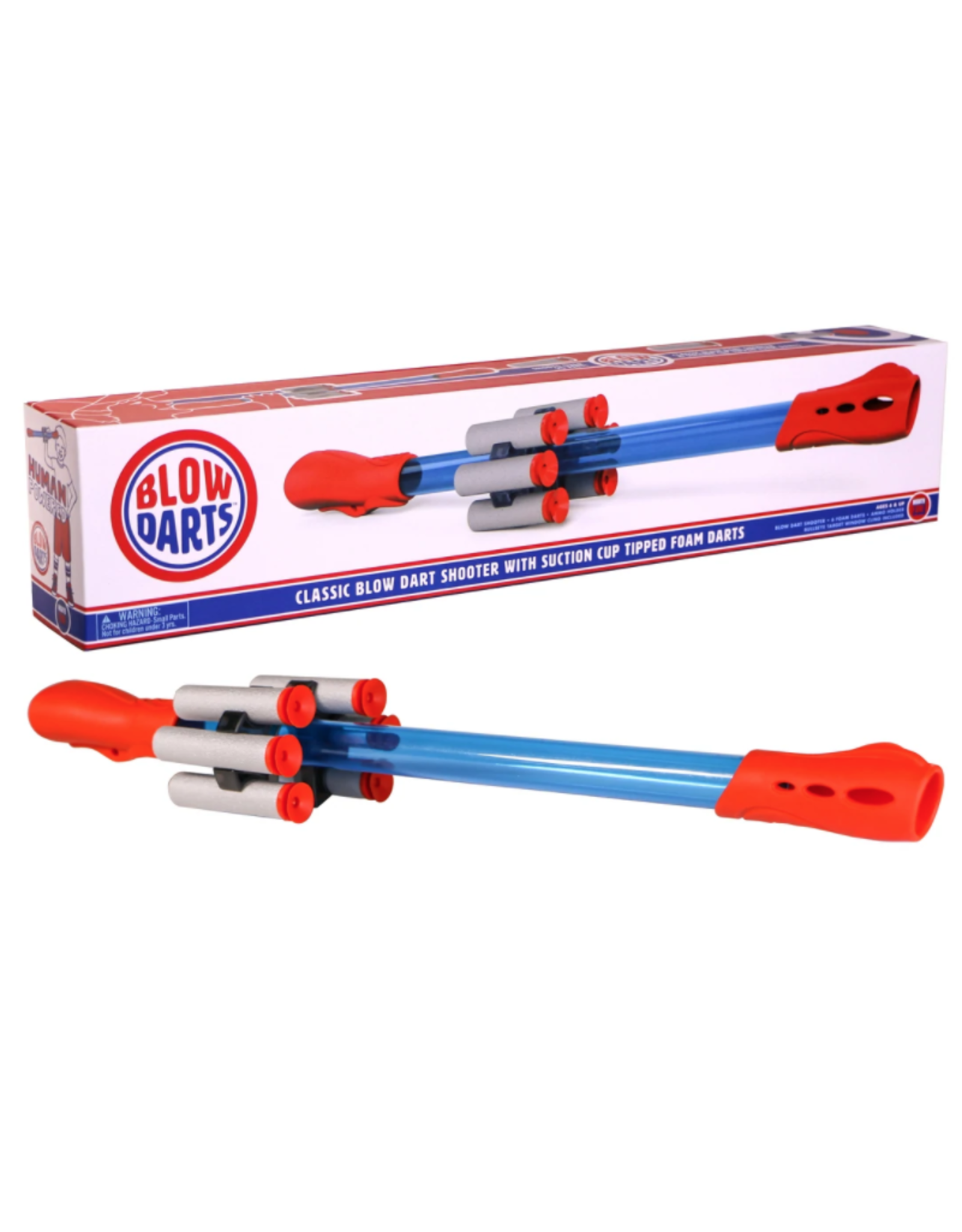 Mighty Fun Blow Darts Target Set
