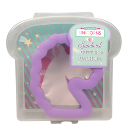 Handstand Kitchen Unicorns Sandwich Cutter Lunch Set