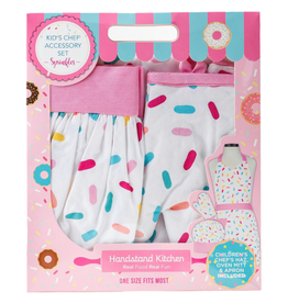 Handstand Kitchen Sprinkles Deluxe Child Apron Set