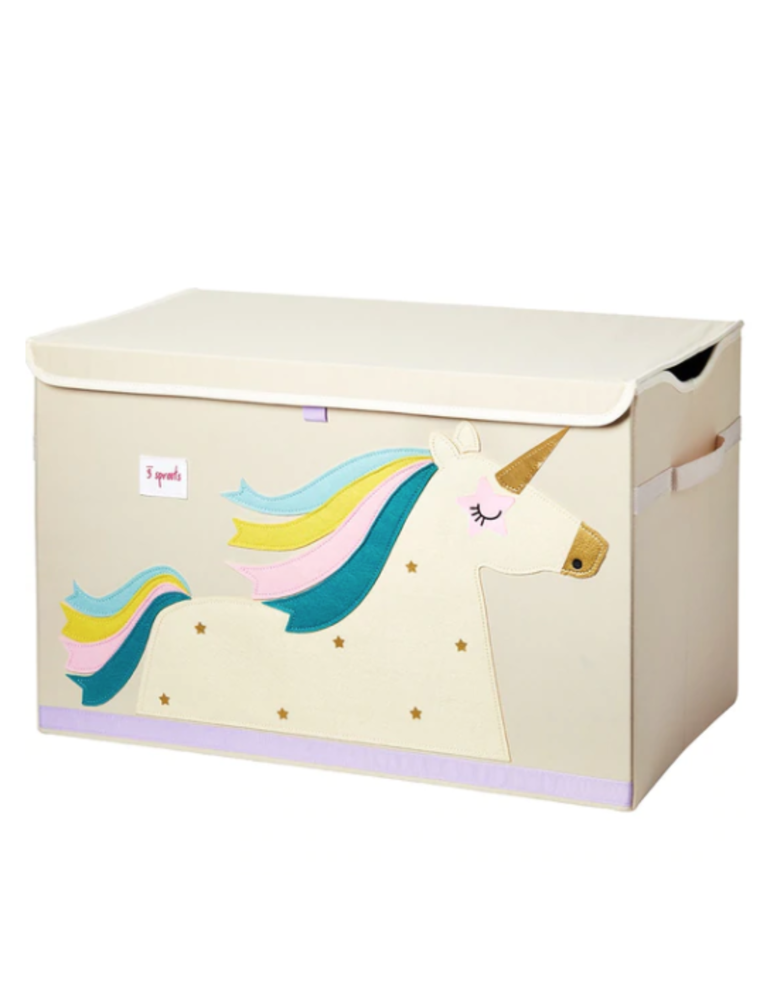 3 Sprouts Toy Chest Unicorn