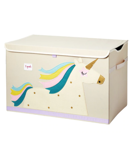 3 Sprouts Toy Chest Unicorn