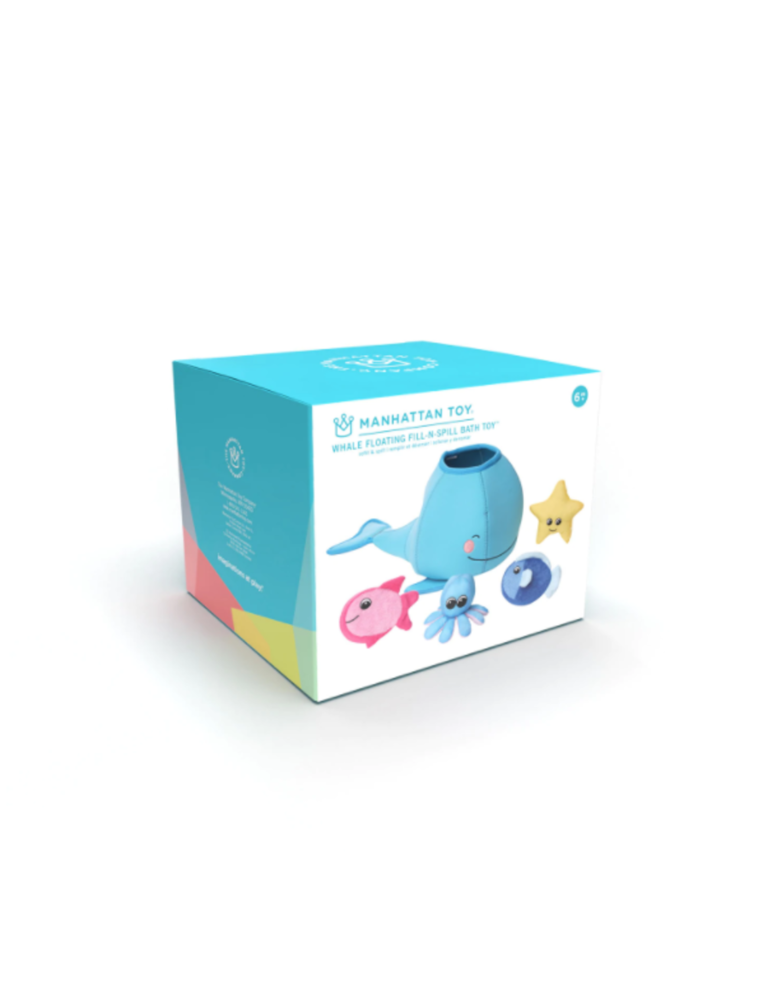 Manhattan Toy Whale Floating Fill n Spill Bath Toy