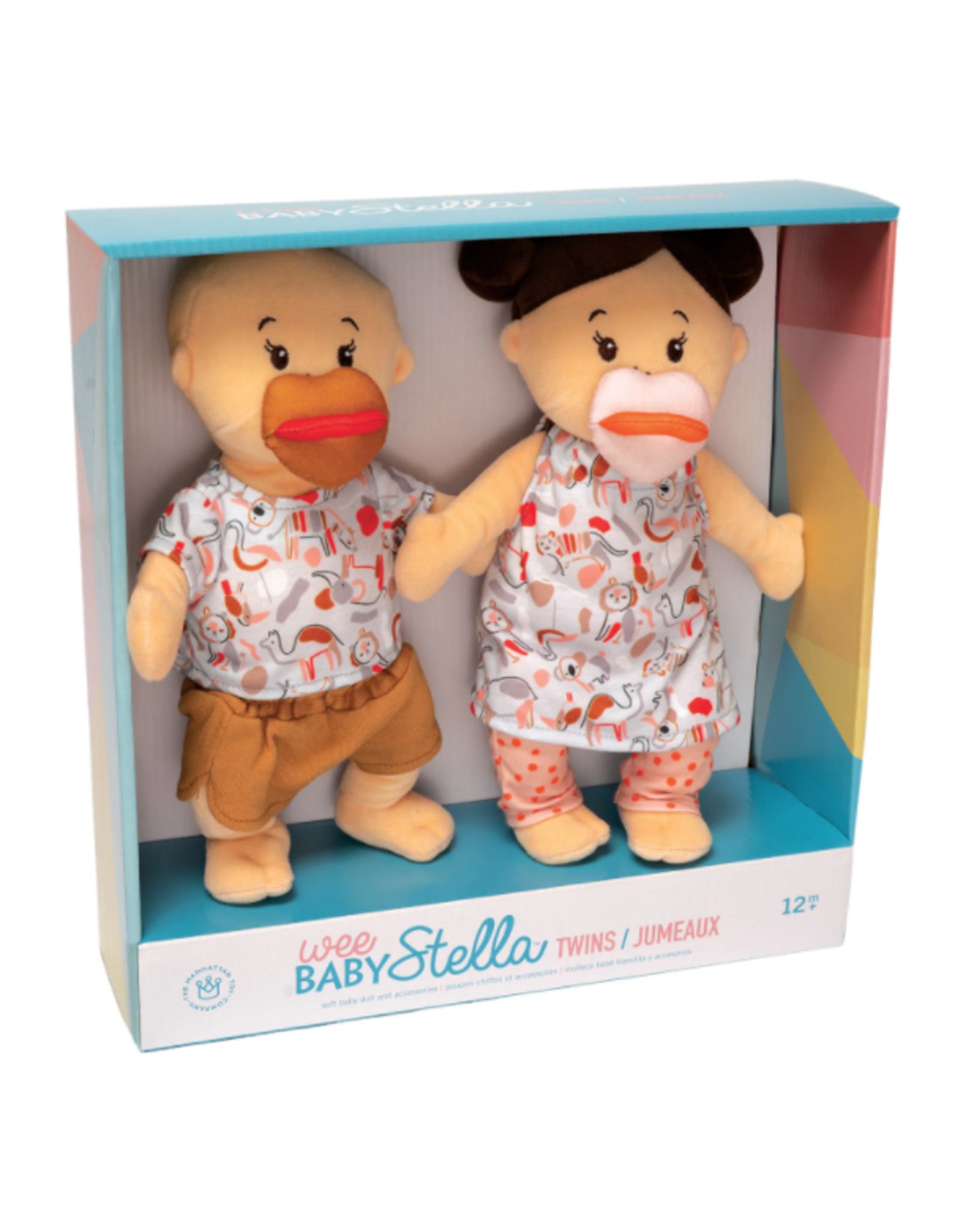 Manhattan Toy Wee Baby Stella Twins Peach