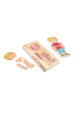 Beleduc Layer Puzzle Your Body Girl