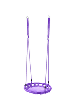 HearthSong ColorBurst Round Swing Purple