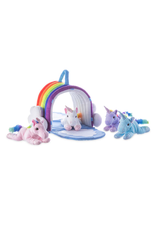 HearthSong Rainbow Unicorn Plush Play Set