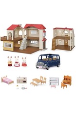 Calico Critters Calico Critters Red Roof Mansion Gift Set