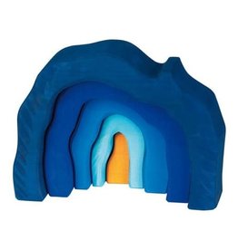 Gluckskafer Grotto Set, Blue