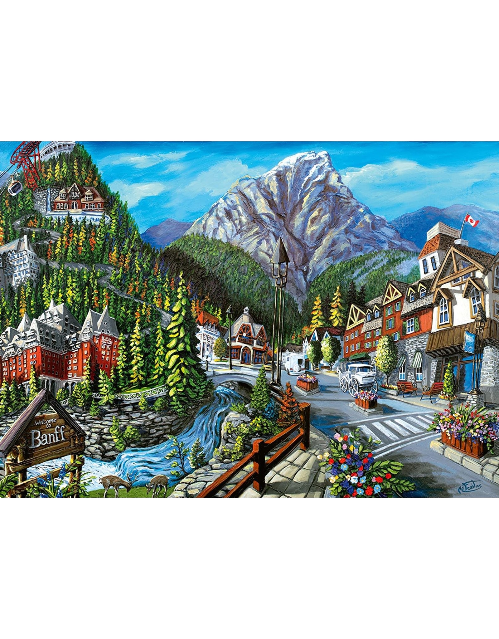 Ravensburger Welcome to Banff 1000 Piece Puzzle