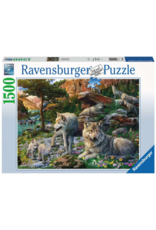 Ravensburger 1500 pcs. Wolves in Spring Puzzle