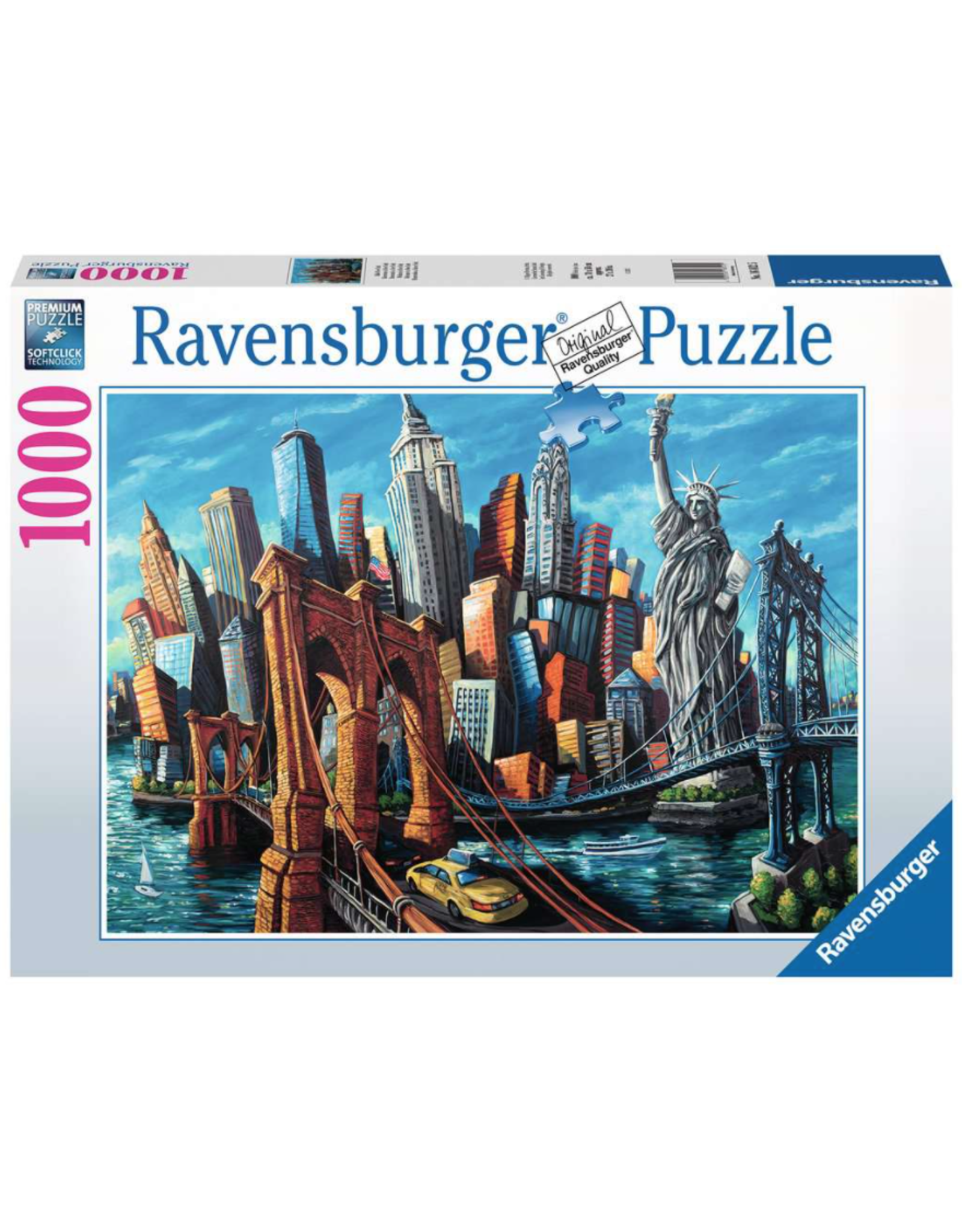 Ravensburger 1000 pcs. Welcome to New York Puzzle