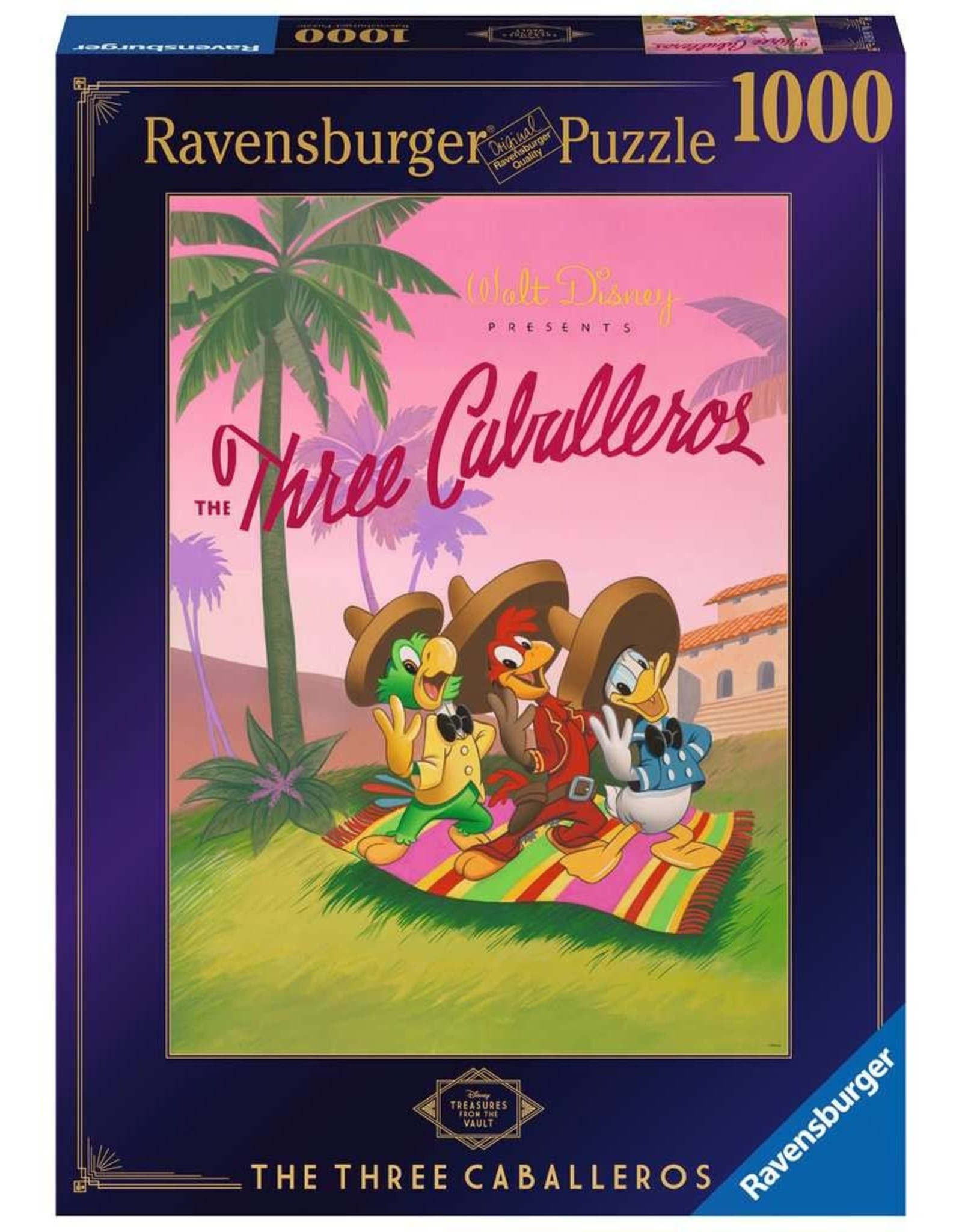 Ravensburger Disney Vault The Three Caballeros 1000 Piece Puzzle
