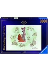 Ravensburger Disney Vault Lady and the Tramp 1000 Piece Puzzle