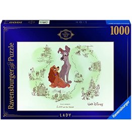 Ravensburger 1000 pcs. Disney Vault Lady Puzzle