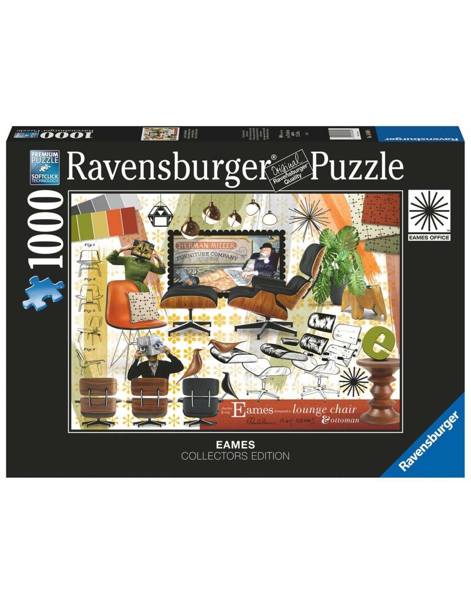 Ravensburger Eames Design Classics 1000 Piece Puzzle