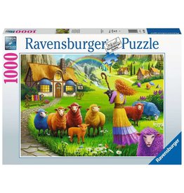 Ravensburger The Happy Sheep Yarn Shop 1000 Piece Puzzle