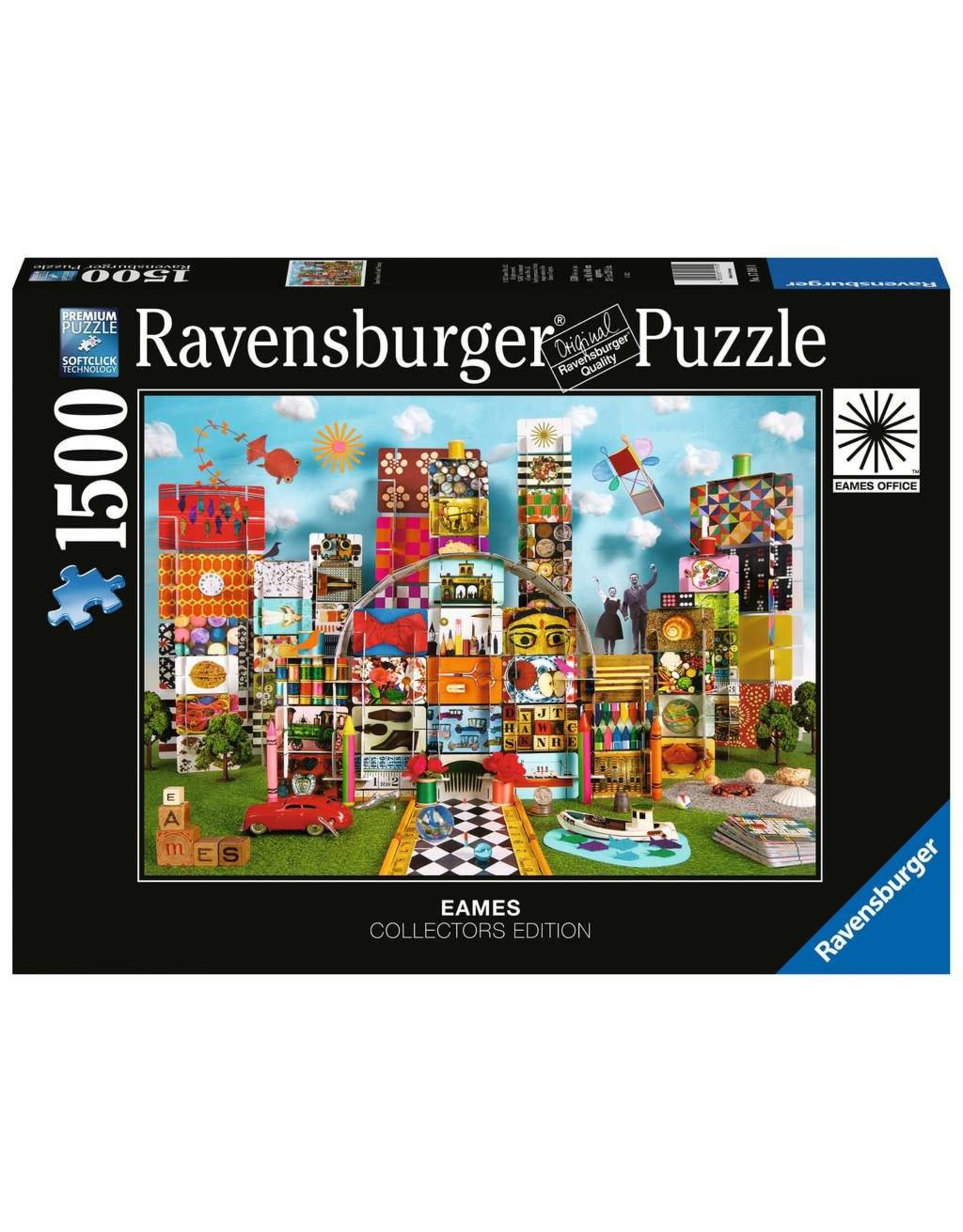Ravensburger 1500 pcs. Eames House of Cards Fantasy Puzzle