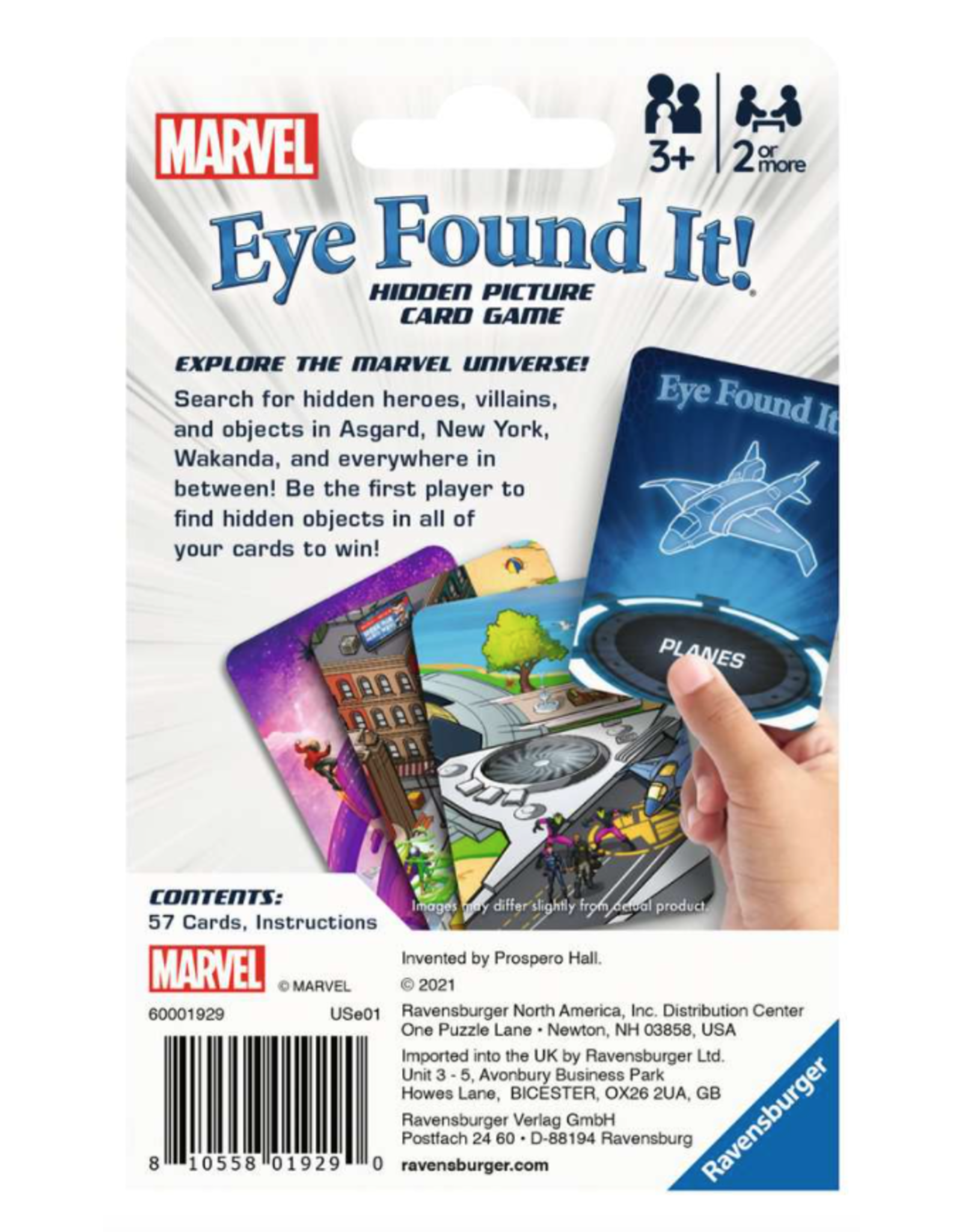 Ravensburger Marvel Eye Found It Card Game