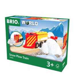 Brio Snow Plow Train