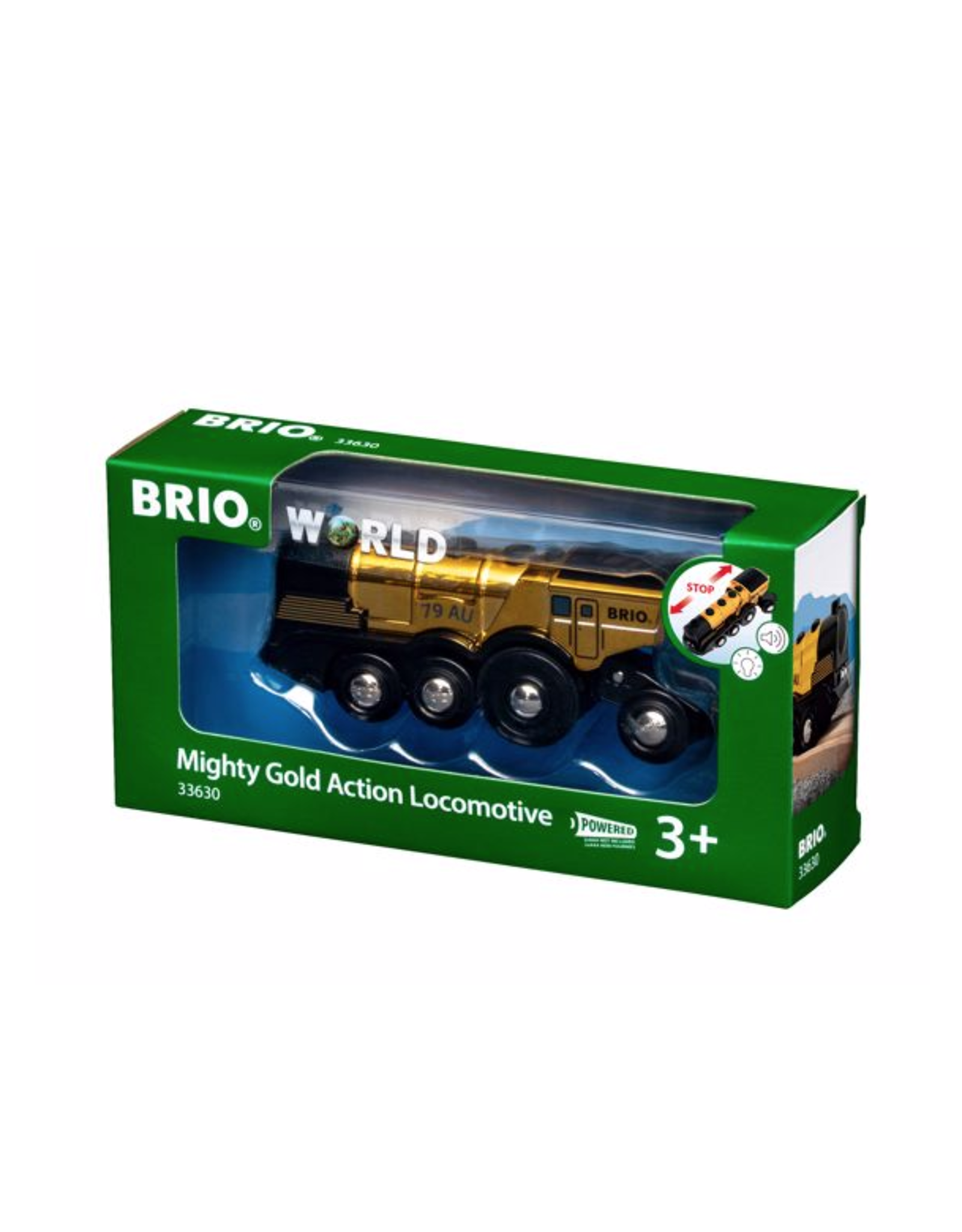 Brio Mighty Gold Action Locomotive