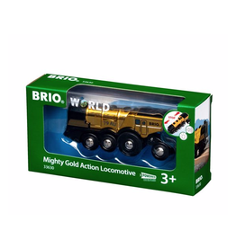 Brio Mighty Gold Action Locomotive