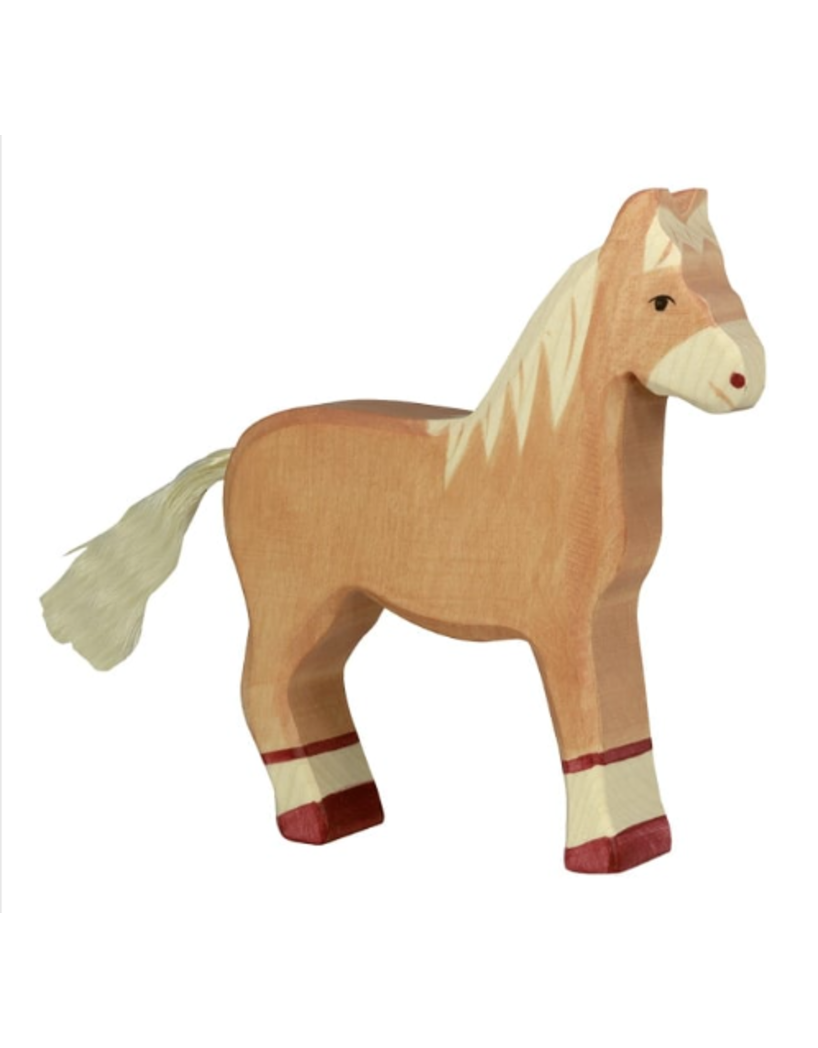 Holztiger Horse, Standing, Light Brown