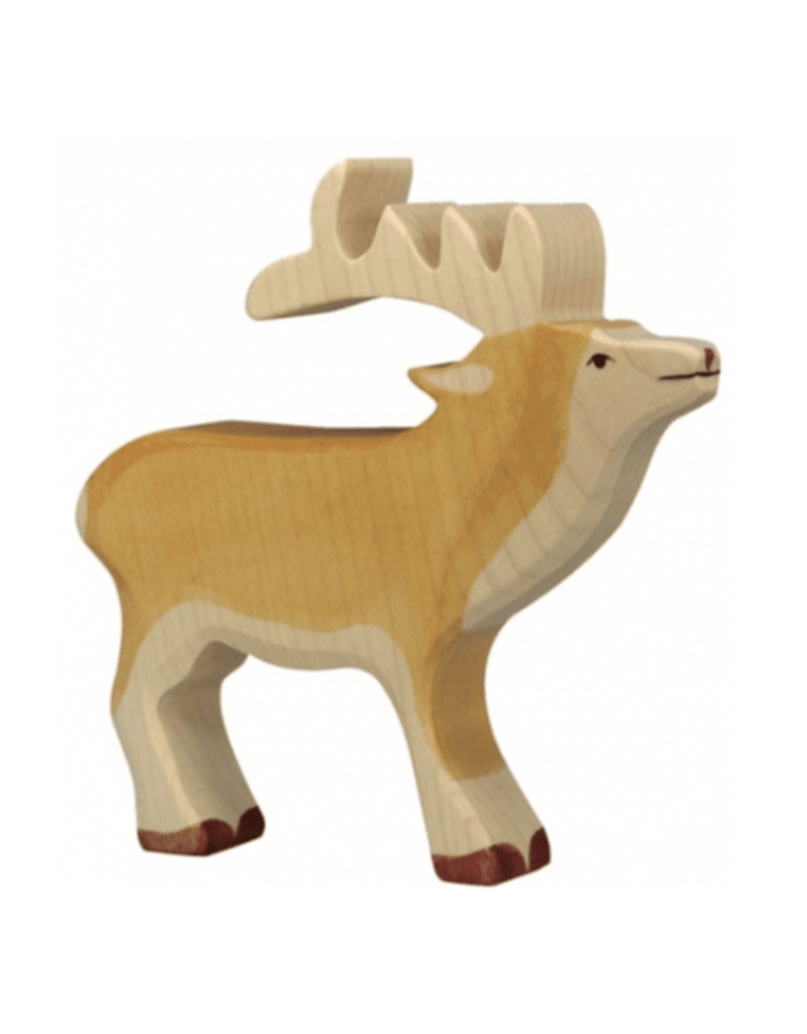 Holztiger Stag