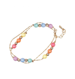 Great Pretenders Boutique Golden Rainbow Bracelet