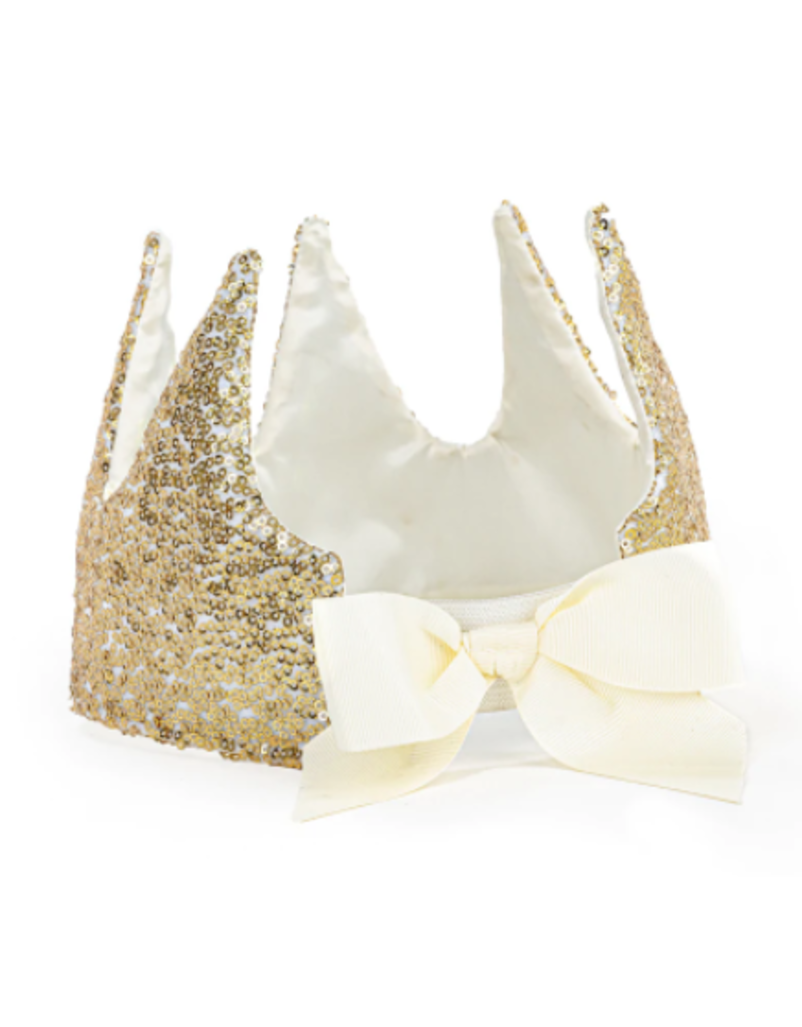 Great Pretenders Gracious Gold Sequin Crown